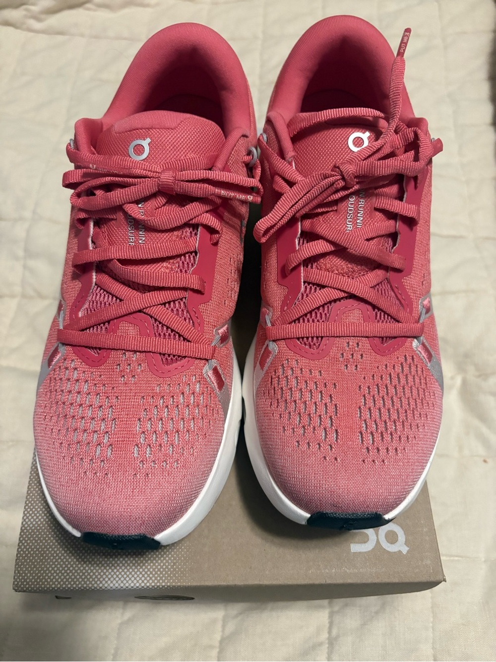 On Running Running Women's Cloud Surfer camelli Running Shoes - Pink size 8 Med
